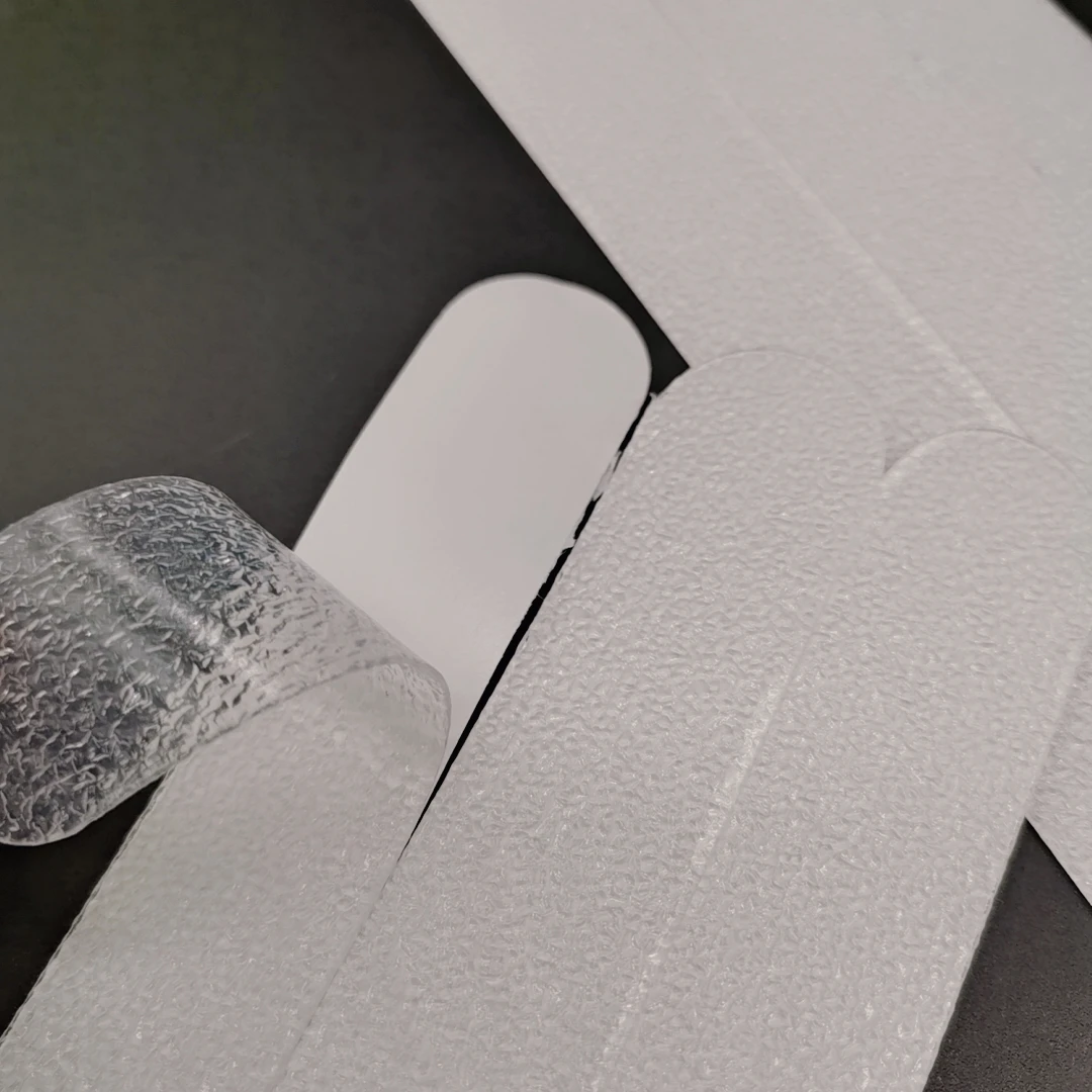 PEVA Transparent Sticker Waterproof  Long Style Shower Bath Tub anti slip bath stickers