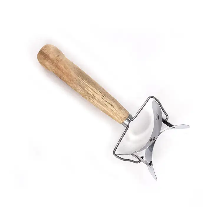 Multi-Function Pastry Cutter Original Wooden Handle Dumpling Skin Mould Kitchen Gadgets