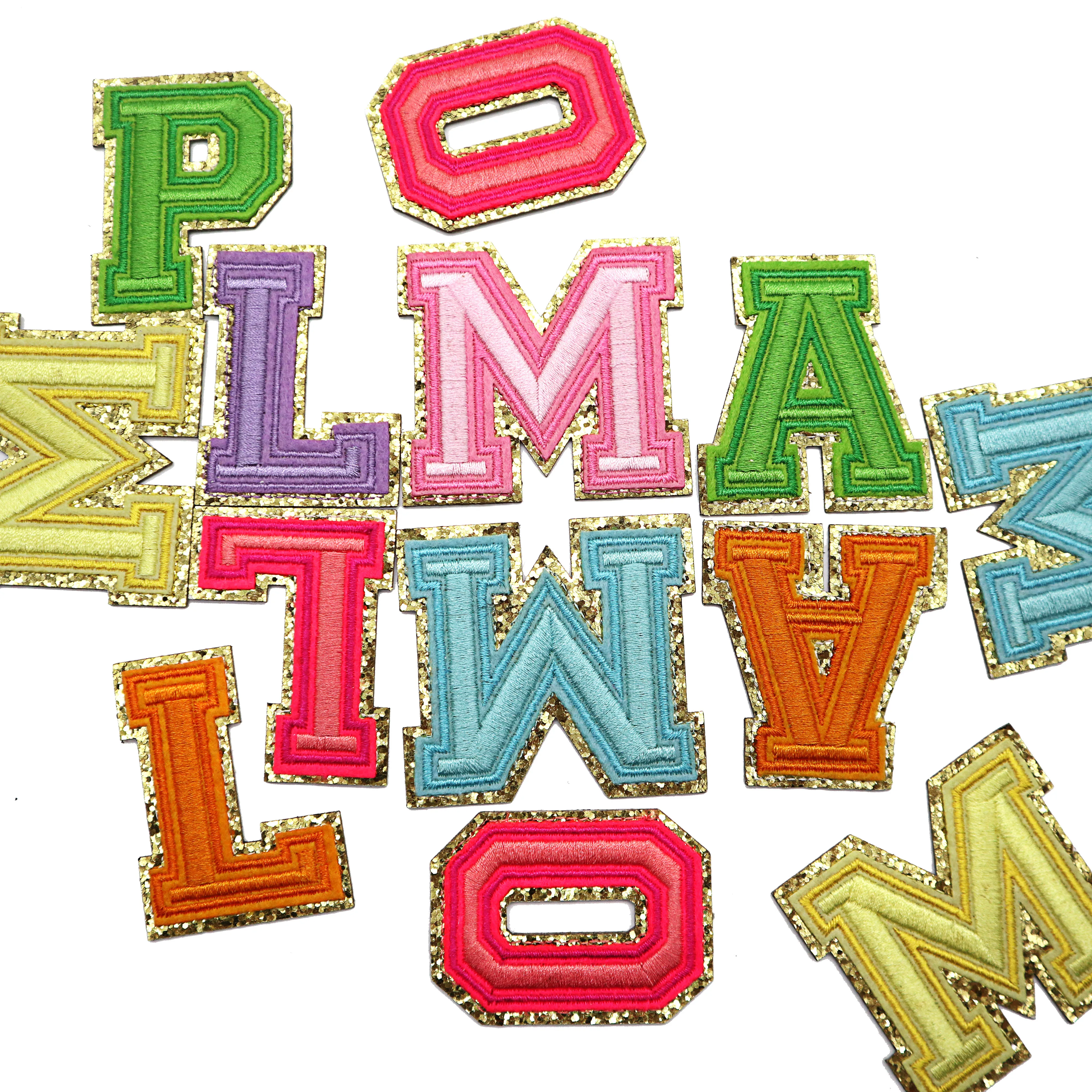 7 colors embroidery letter MAMA jackets for men ready to ship Letter Patches Iron On Patch