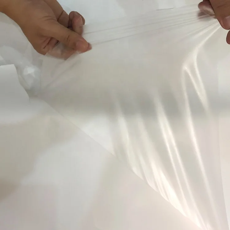 100 meters long Hot melt adhesive film Sales PES raw material Size Customization Strong Tear Resistance Adhesive Stretch Film