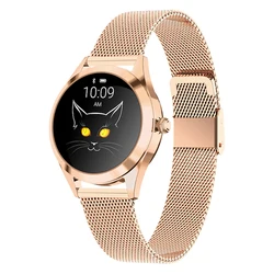 Top sale smart watch woman blood pressue heart rate health fashion waterproof fitness band watch lady women smartwatch