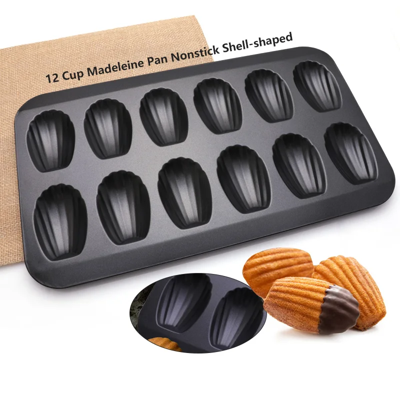 12 отверстий формы оболочки из нержавеющей стали для выпечки