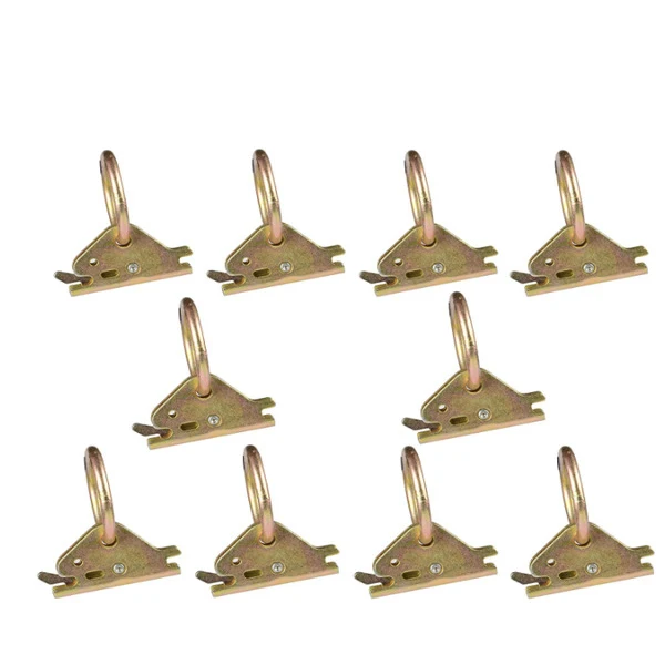 Factory Direct Sale Cargo Tie Down Straps Series E Track Fitting With O Ring In Truck Accessories