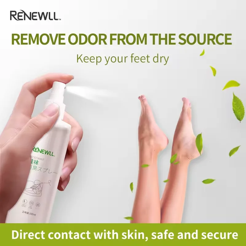 Oem Odm Aerosol Cosmetic Factory Deodorizer Spray Against on Sweat Odor and Aging Odor, on Clothes and Shoes