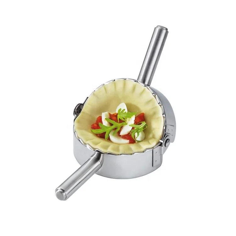 Large Stainless Steel Dumpling Maker Mold with Long Handle SW-BA171D