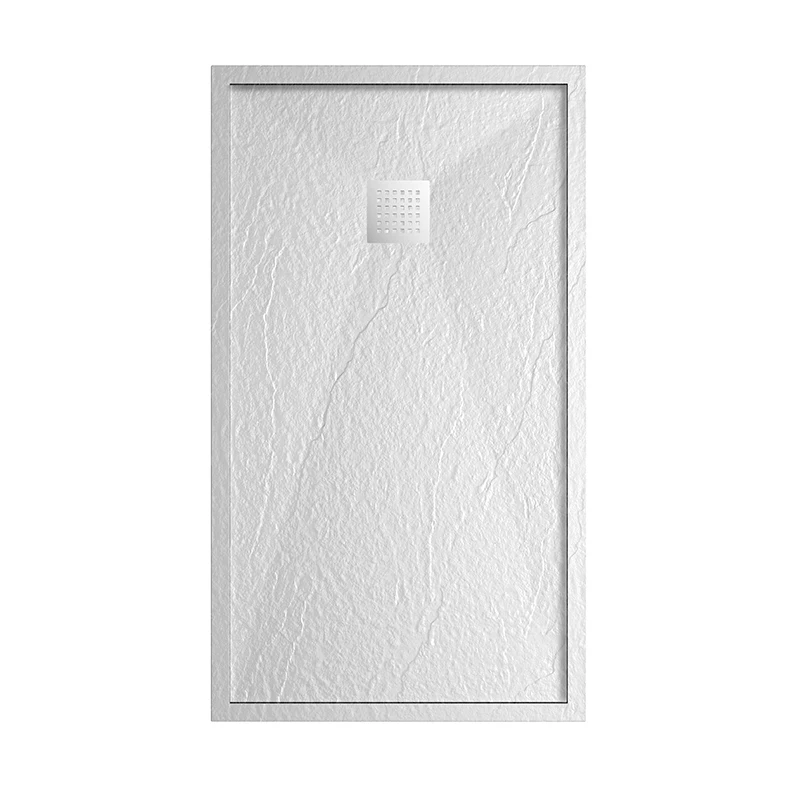 Customizable wholesale Dark color Artificial stone removable  shower tray  price waterproof Shower base  for bathroom