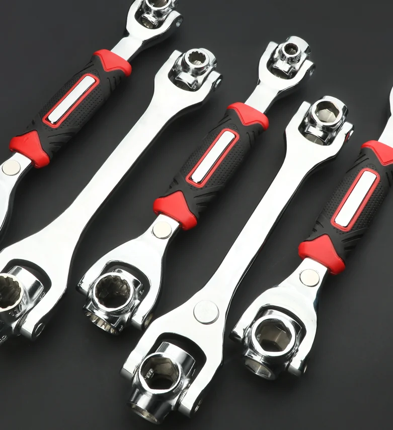 Carbon Steel Auto Repair 48 in 1 Multifunction Universal Tool Socket set Wrench