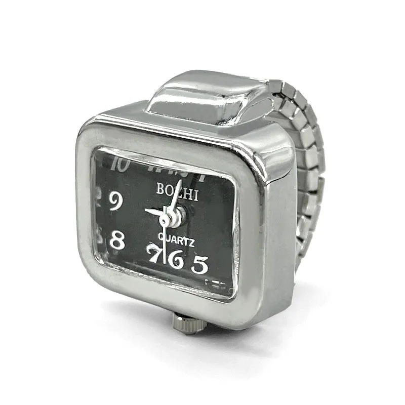 Luxury Brand Free Size Rings Quartz Watches Women Men Ring Watch Ladies Fashion Clock Relojes