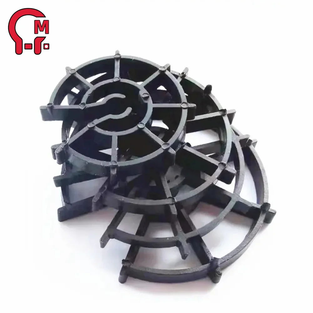 HLM pile cage spacer original plastic rebar wheel spacer plastic rebar and wheel spacers