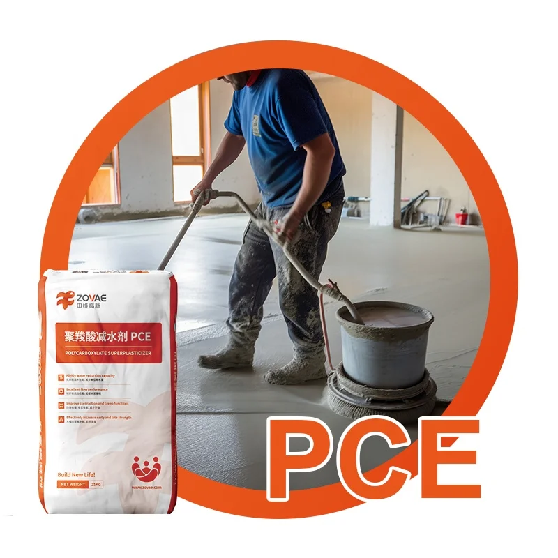 Concrete Chemical Additive Pce Powder Polycarboxylate Superplasticizer Powder Water Reducing Agent For Cement Concrete