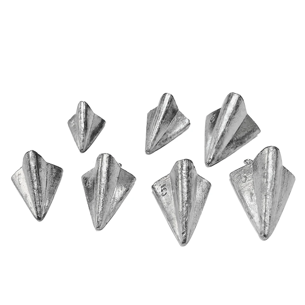 Wholesale Triangle Fishing Tackles Swivel Casting Star  Fishing Weight Sinkers Saltwater Freshwater Fishing Gear Tackle