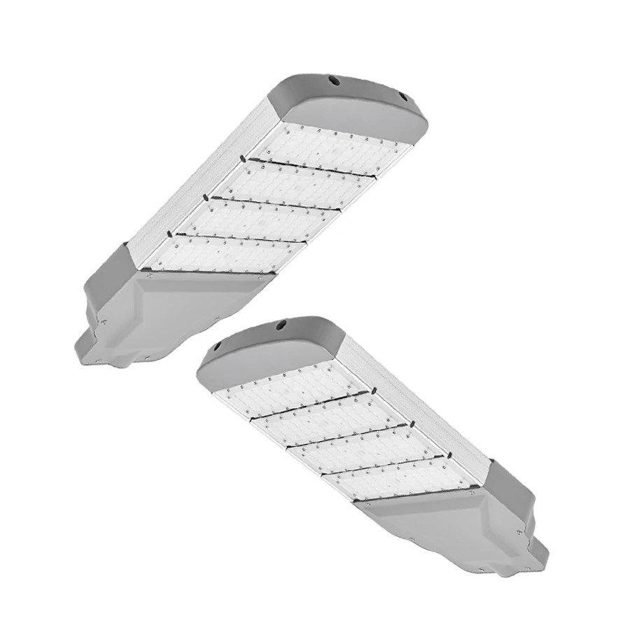 Energy saving outdoor parking lot pole light 60 watt 100 watt integrated led street light for large spaces sports