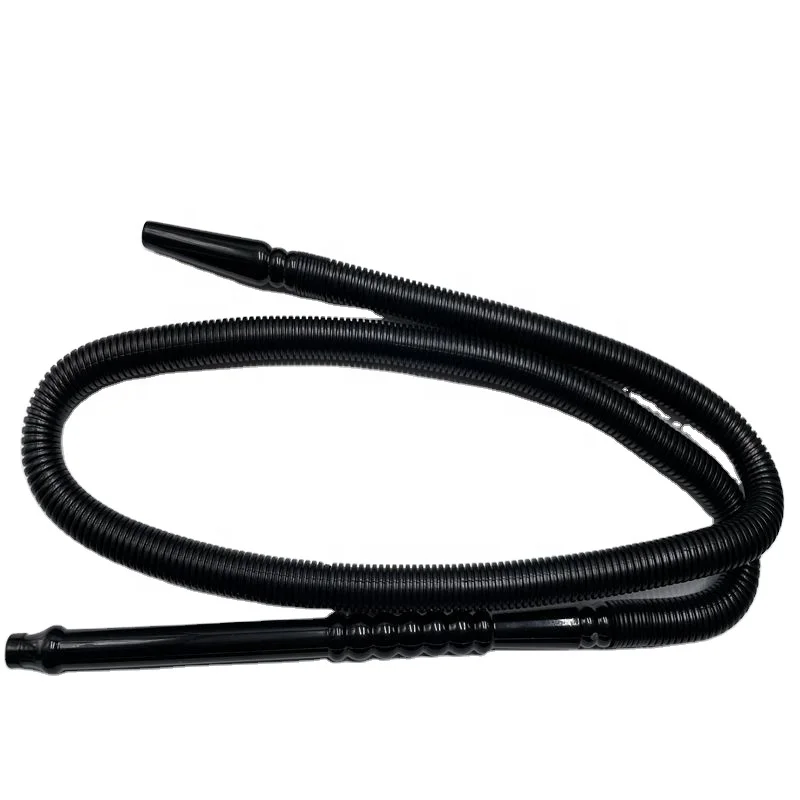 Manufacturers custom cheap glass hookah pipe 1.5 M disposable plastic shisha hookah hose