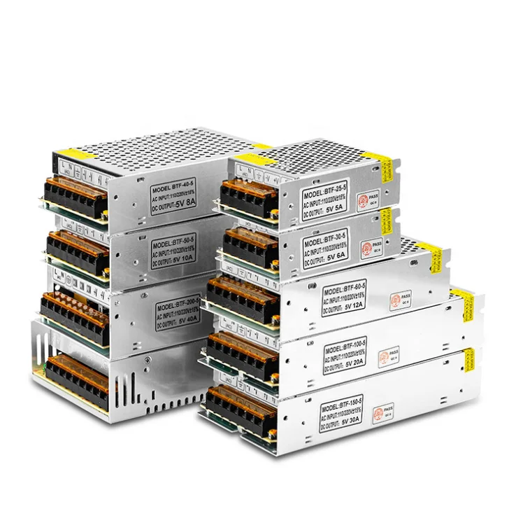 
12V 1A To 12V 50A LED DC Driver Power Supply 600W 