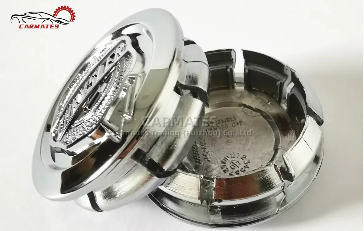 CARMATES 54mm for Chrysler 300c 2005-2010 12 Wheel Center Hub Caps Car Rims Badge Logo Emblem Covers Sebring Pacifica 04895899AB