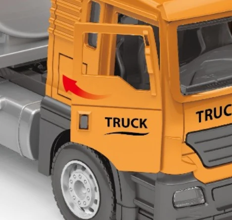 New And Popular Diecast Vehicle Toys Oil Tanker Truck Toy Diecast City Truck Toys For Children