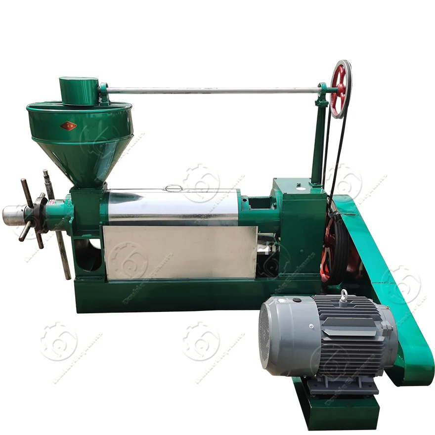 cheap 6YL-130 soybean palm kernel cotton screw oil press mill hemp oil processing equipment