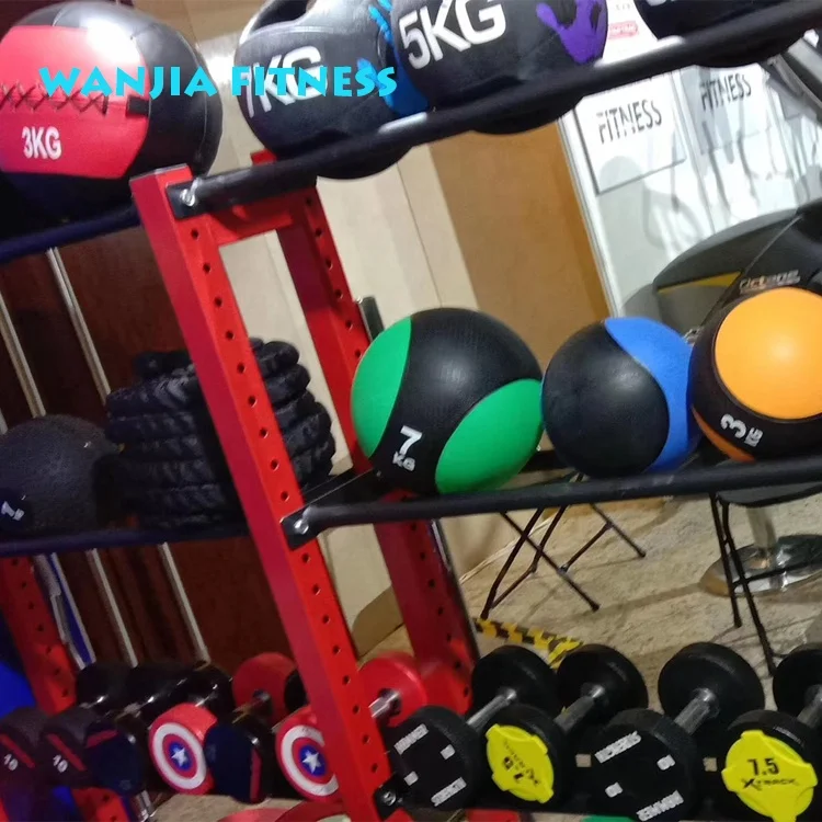 High Quality Double Sided Medicine Ball Storage Rack Medicine Balls With Rack