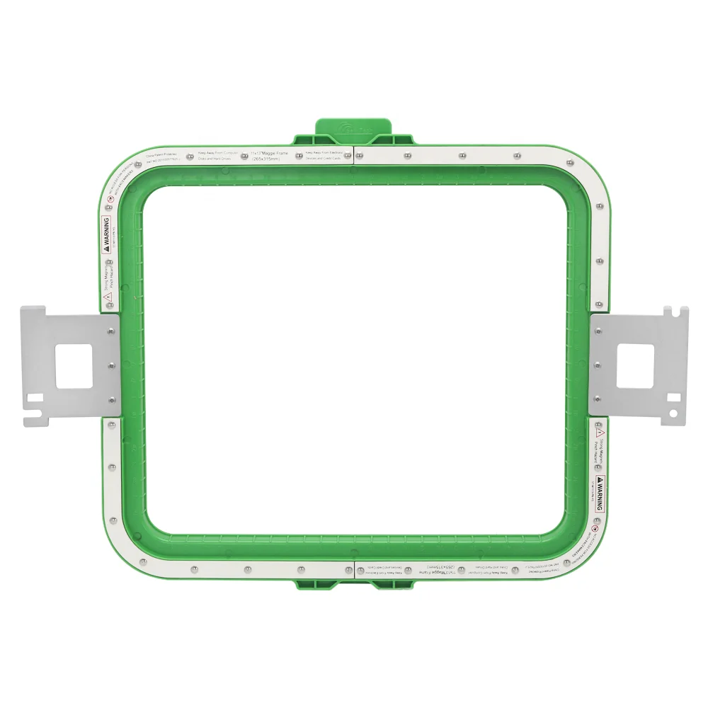 Magnetic Embroidery hoops 11*13 inch Magnetic Maggie Frame Mighty Hoop for Tajima Toyota SAI TMBR 1501 Embroidery Machine
