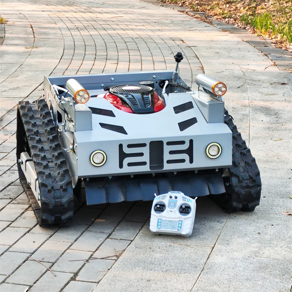 Factory Price Electric Remote Control Smart Lawn Mower Crawler Automatic Robot Mower With GPS
