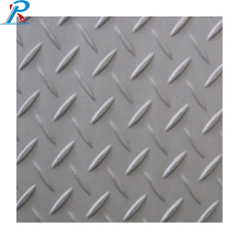 Q235B 1.5mm Hot Dipped Galvanized Sheets Mild Carbon Steel Plate Hot Rolled Checkered Plate for House Roof
