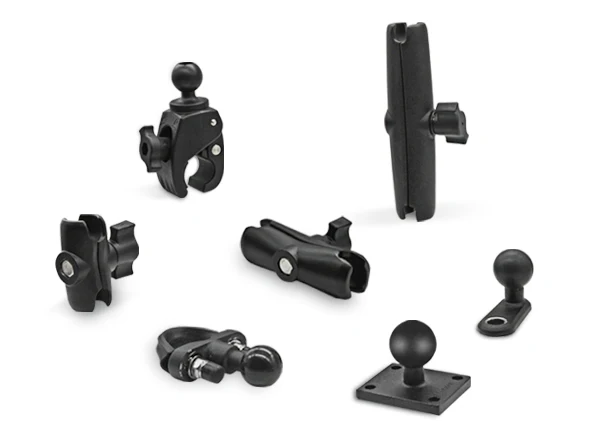 Cell phone holder for car motorcycle mount socket arm MWUPP bike bicycle phone stand 1' ball mount accessories for ram