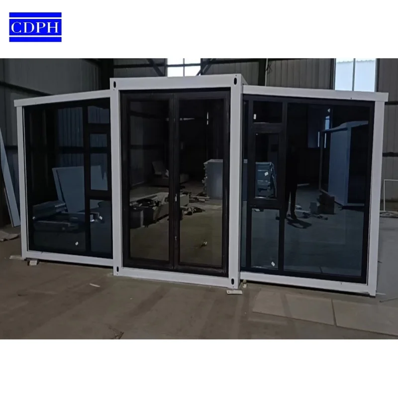 20ft Expandable Container House Flat Pack Extendable Container Home Modular Design Prefabricated House