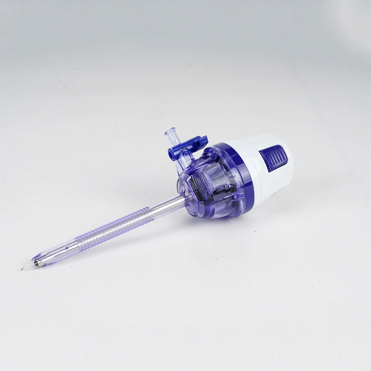 Laparoscopic Trocars Disposable Bladeless Trocar Single Use Visible Optical Trocar