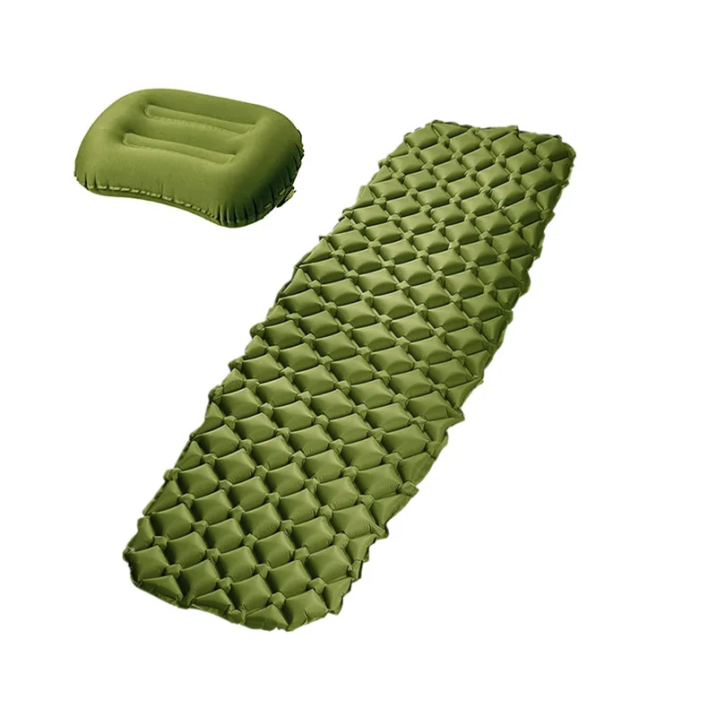 
Customized TPU Inflatable Outdoor Mat Camping Moisture-proof Inflatable Sleeping Pad 