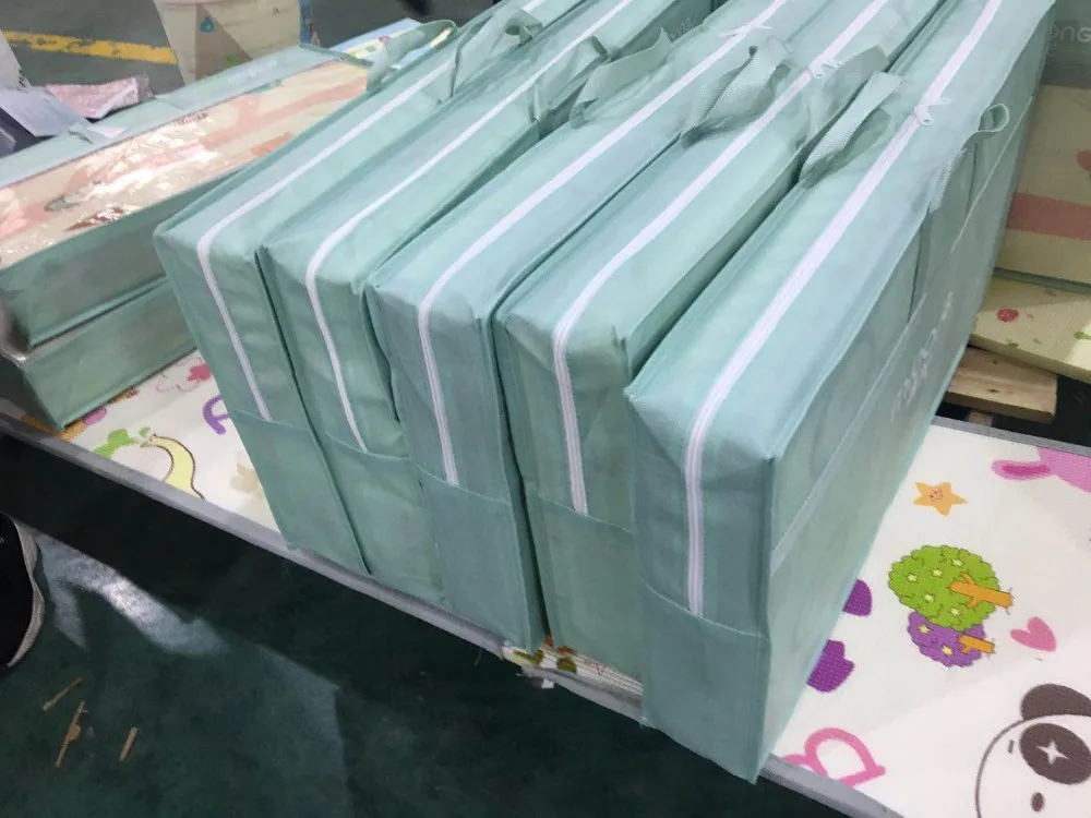 Коврик детский складной игровой коврик для ползания толстый пенопластовый двусторонний спортзала