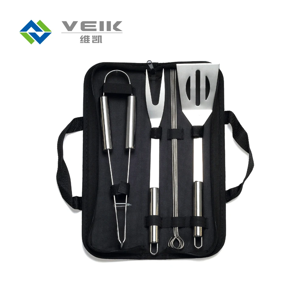 Heavy duty bbq grilling accessories Premium Barbecue tool set with cloth bag oxford bag
