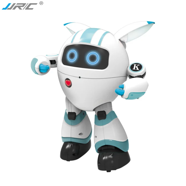 JJRC R14 RC Robots Intelligent Remote Control Toy Round Robot Support Walk Slide Dance Various LED Light RC Robots For Kids