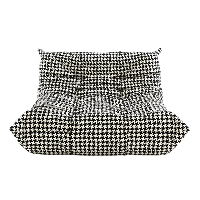  Натуральная кожа скандинавский серый ленивый одиночный сиденье Ligne Roset тканевый чехол полиэстер губка секционный набор бархат того