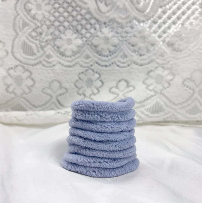 Polyester shoelaces custom fuzzy shoe laces round fluffy laces