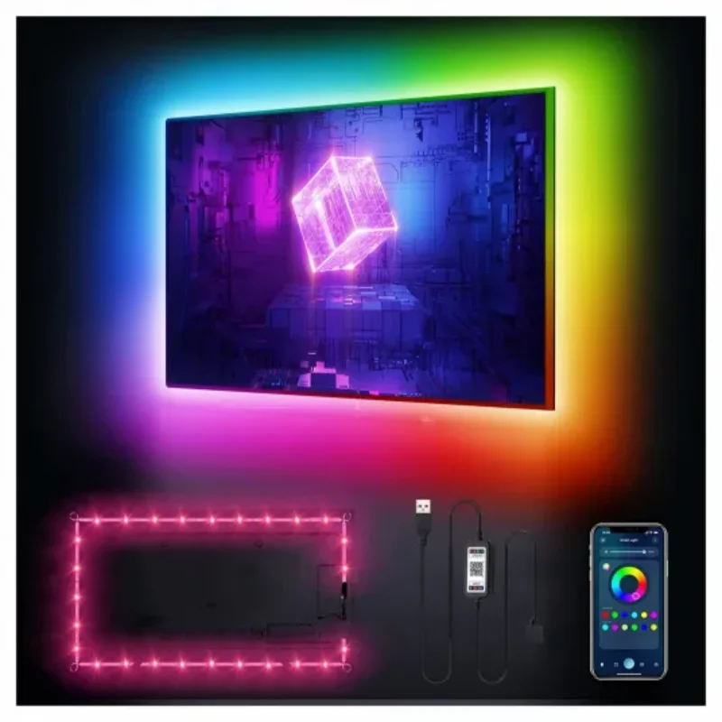 Оптовая продажа 10 мм PCB 24 В SMD5050 120 светодиодов/м RGBW IP20 5 м гибкая светодиодная лента/умная лента