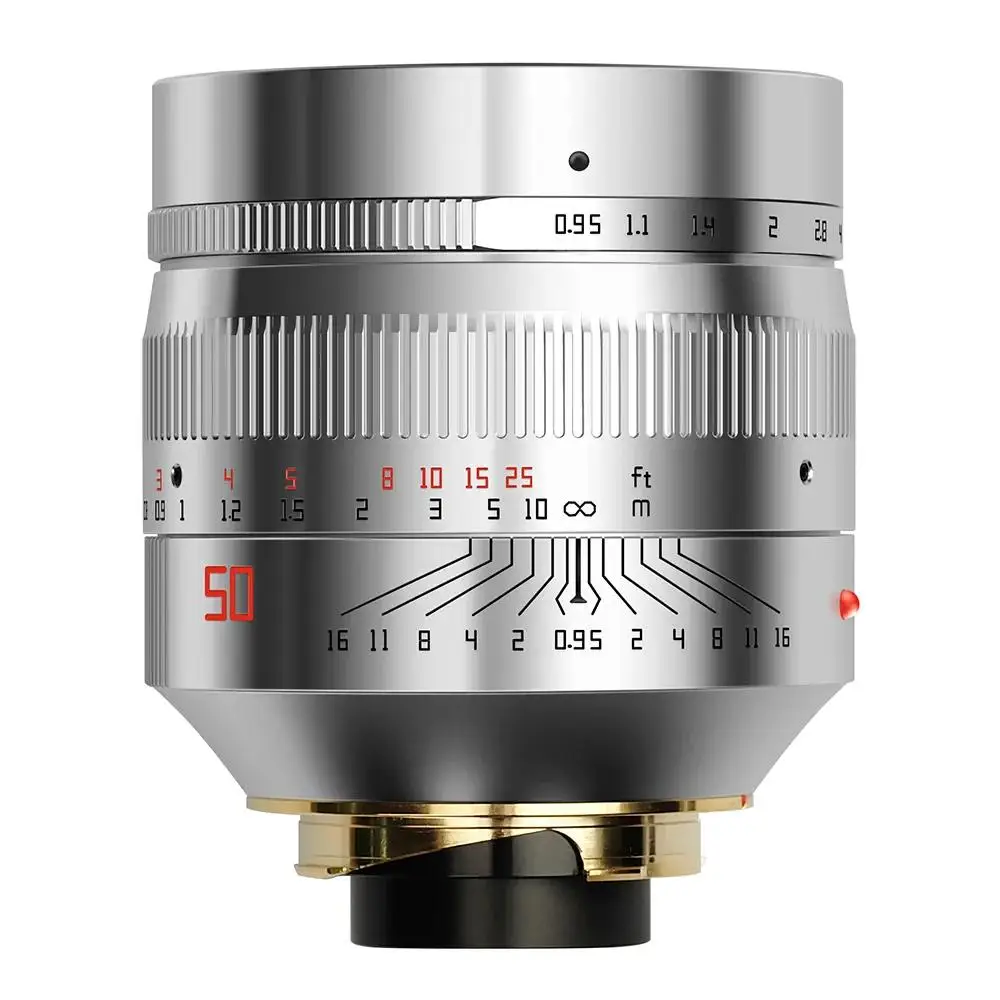 TTartisan 50mm F0.95 Lens for Leica M Mount Camera Large Aperture for Leica M9 M10 50/0.95 Camera Lens Full Frame Manual focus