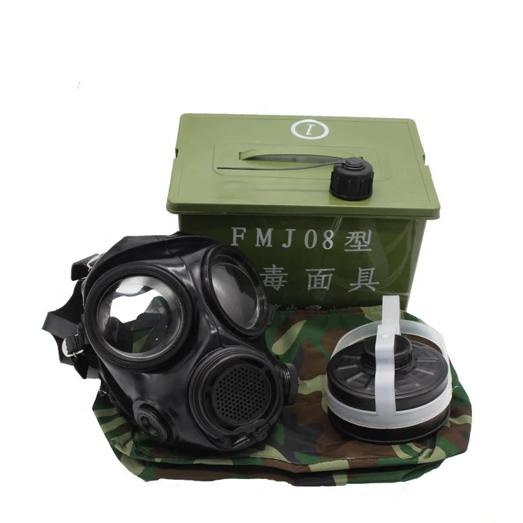 FMJ08 black color militar biochemical russian gas mask
