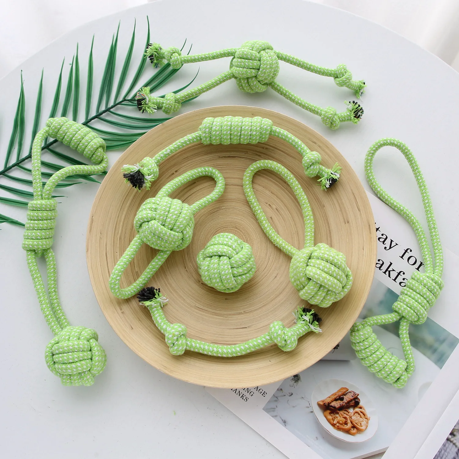 Hot Sale Durable Interactive Pet Products Dog Rope Toy Set Chew Dog Rope Toy Set
