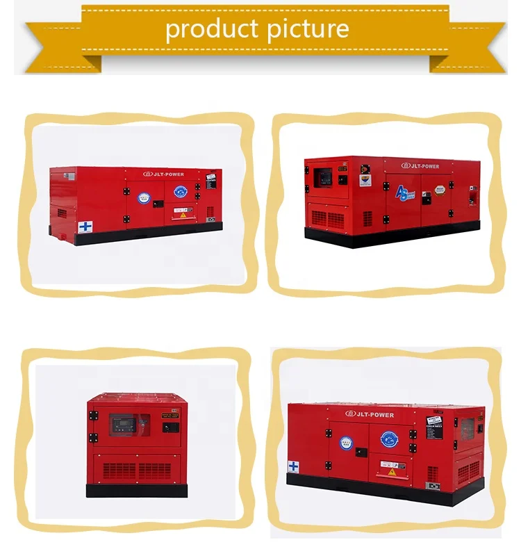 JLT-Power China 30kVA Open Type Silent Type Professional Diesel Generator Set