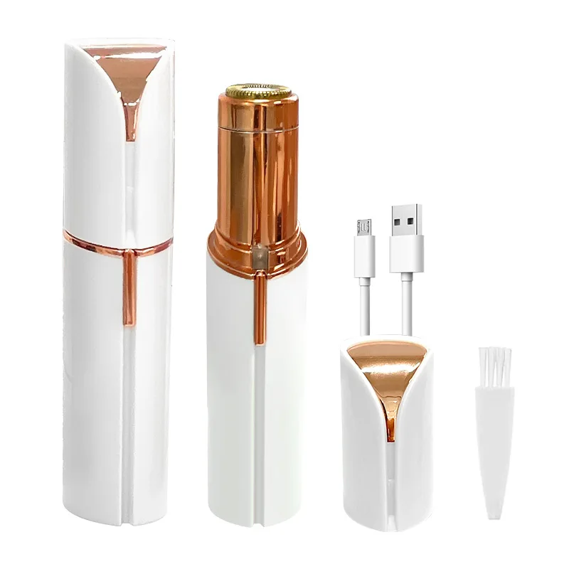 Mini Painless  lipstick lady shaver Electric hair remover Eyebrow remover lady hair remover
