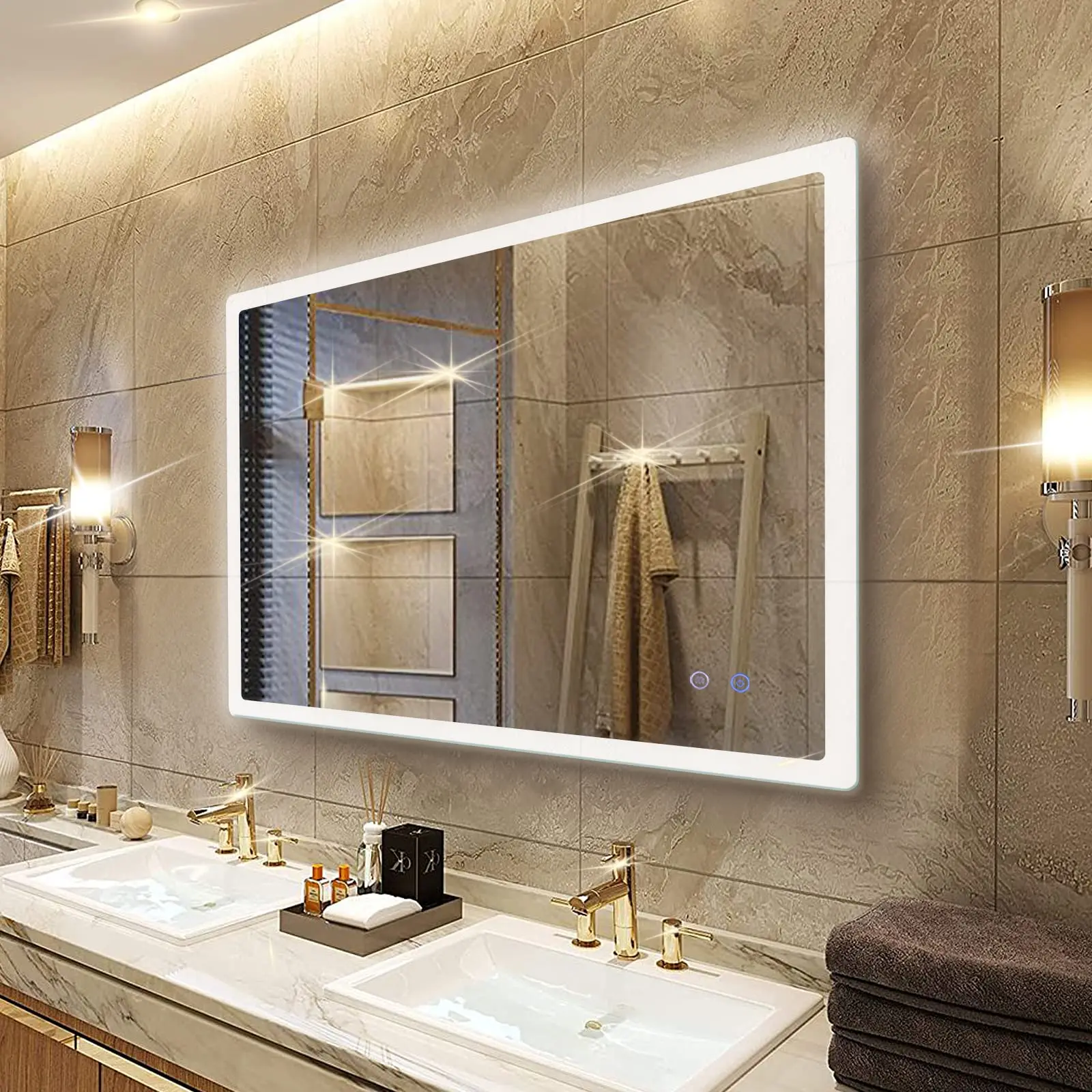 Customized Home Hotel Espejo Modern Anti-fog Lighted Led Mirrors Wholesale,mirror With Light