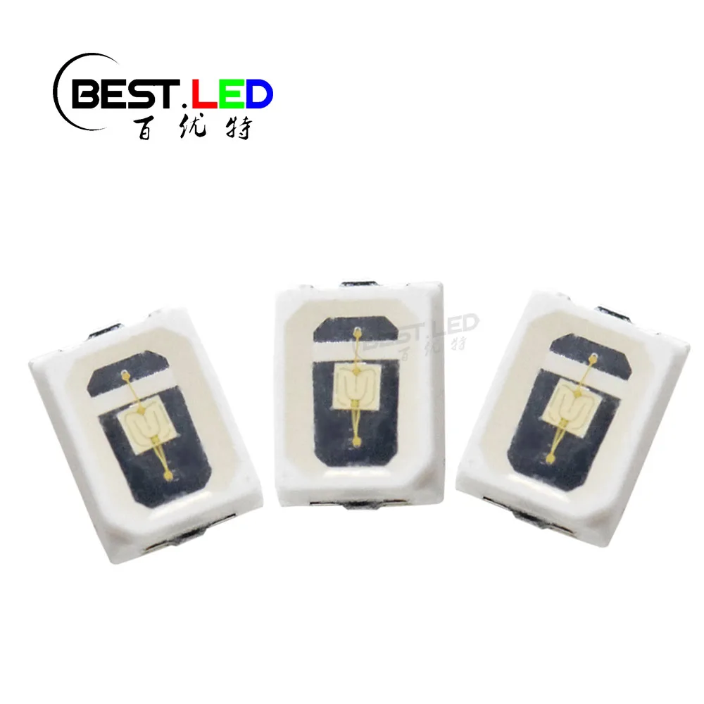 0.5W Super Bright 2016 SMD LED Blue 460nm 465nm LED Emitters PLCC2 Small SMT Blue LED Chip