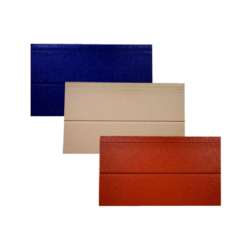 Inside and outside of galvanized embossing plate,fire proof and waterproof metal decorative board insulating foam sandwich panel