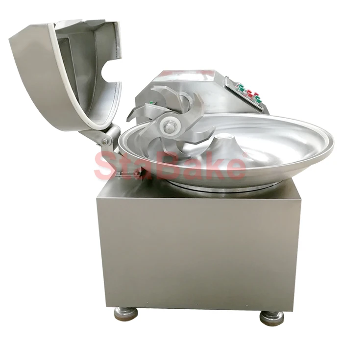 vacuum meat bowl cutter 24 liter meat bowl chopper commercial