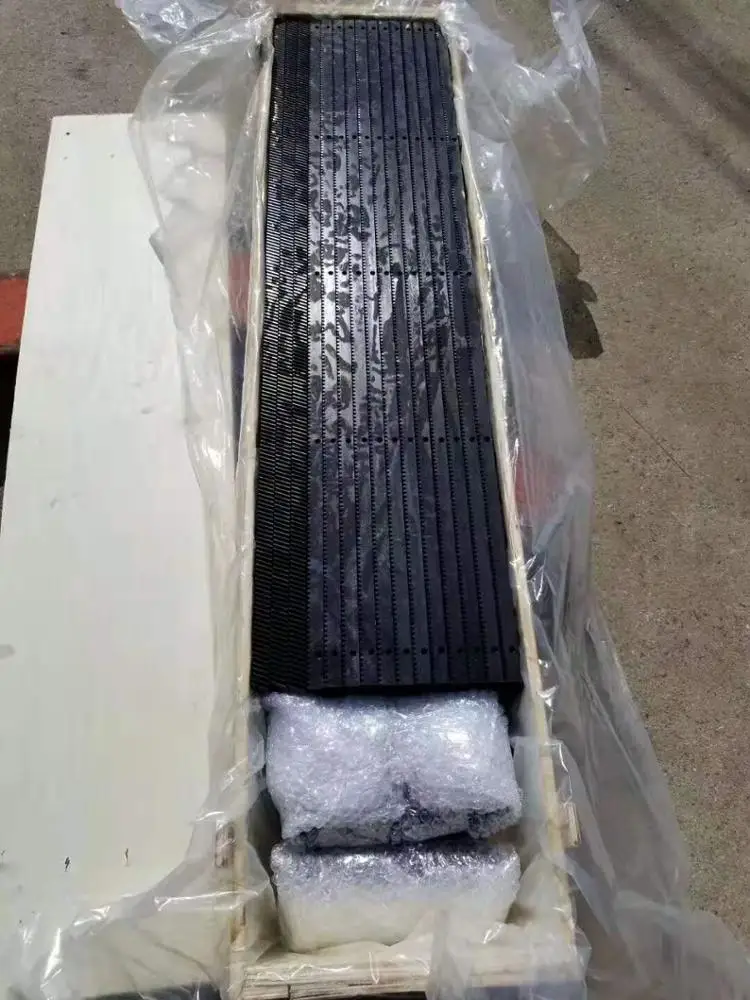 
High precision helical gear rack DIN7 M1.5 20*20*3000mm assembly for wood cutting machine 