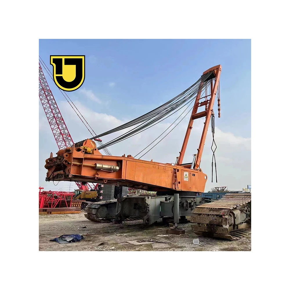 200t 300t 500t 600t 750t Used Condition Wind Turbines Generator Lifting Crawler Crane for Sale