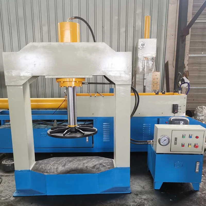 Manufactory Solid tire press forklift truck tire scraper 100 tons 125 tons 160tons 200 tons tire press