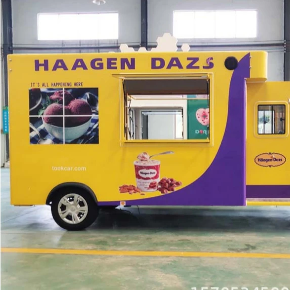 Electric Mobile Digital Shop Sale Truck /mobile food truck for sale