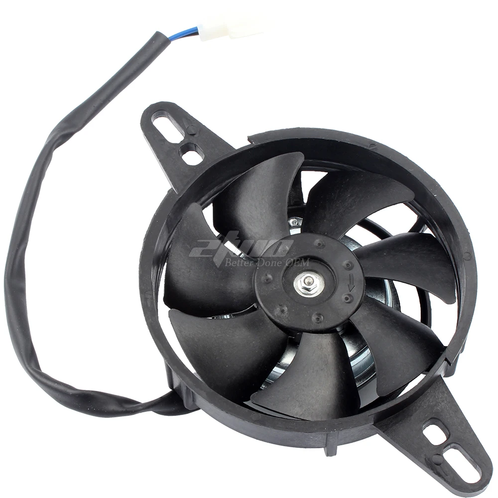 Motorcycle Radiator Fan Electric Cooling Thermal Fan Motor 12V for Chinese 150cc 200cc 250cc Quad ATV 4 Wheeler Go Kart Dirt Pit