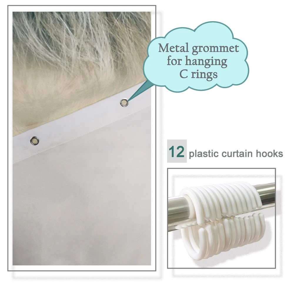 High quality bathroom waterproof curtain Bottom price Bath curtain hotel shower curtains shower liner